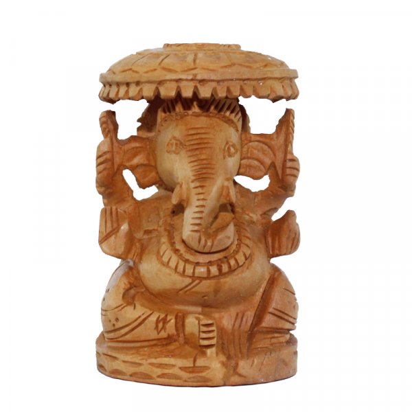 Ganesha auf Thron, 7,5 cm