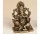 Ganesha auf Thron aus Messing, ca 6 cm