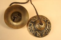 Zimbel aus Bronze, ca 8 cm