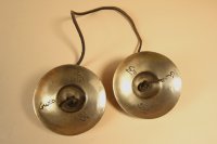 Zimbel aus Bronze, ca 8 cm