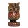 Eule, rund, handbemalt, 7,5 cm