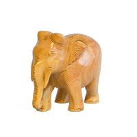 Elefant mit Rüssel nach unten