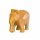 Elefant mit Rüssel nach unten